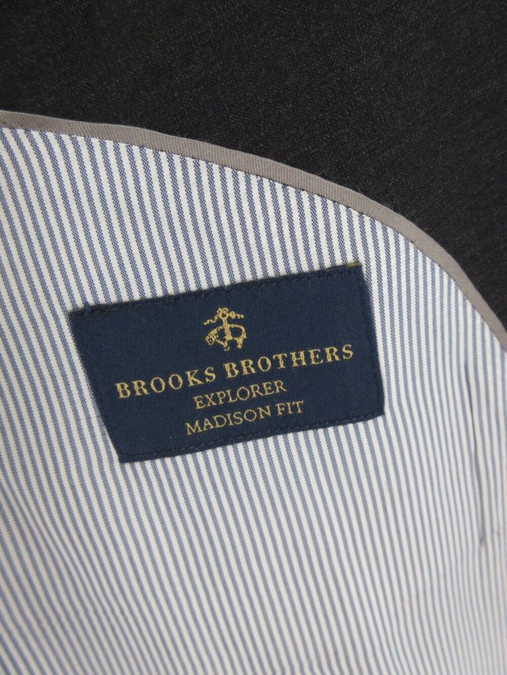 Brooks Brothers Suit 48 Explorer Madison Fit Wool Blazer Pants 38X32* - Picture 9 of 16